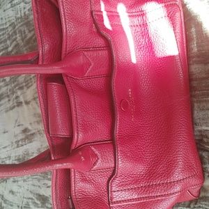 Red Marc Jacobs handbag